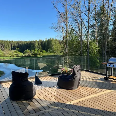 View Odyl Off-grid House With Sauna And Hot-tub * Pindi (Polva)
