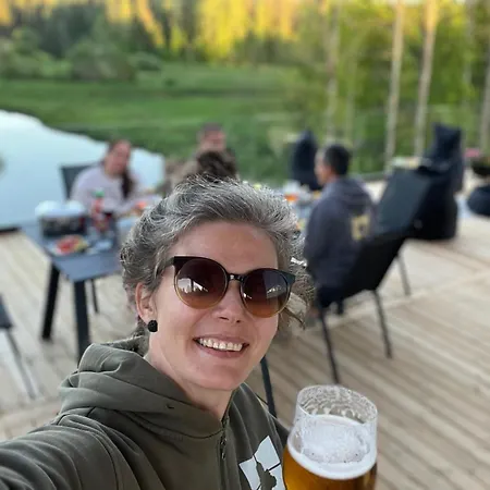 View Odyl House With Sauna And Seasonal Hot-tub Dom wakacyjny