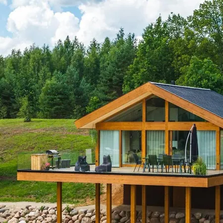 View Odyl Off-grid House With Sauna And Hot-tub Holiday home Pindi (Polva)