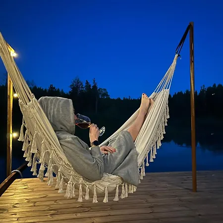 View Odyl House With Sauna And Seasonal Hot-tub بيت للعطل