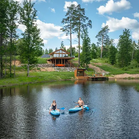 View Odyl House With Sauna And Seasonal Hot-tub * Pindi (Polva)