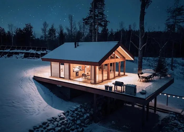 Holiday home View Odyl House With Sauna And Seasonal Hot-tub