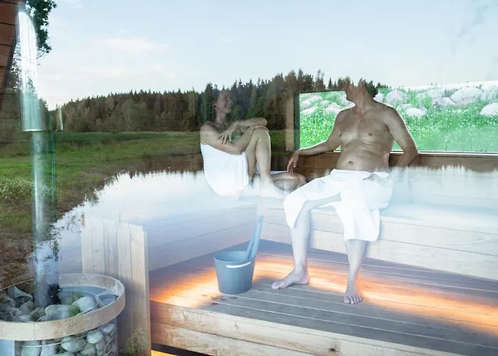 View Odyl House With Sauna And Seasonal Hot-tub *
