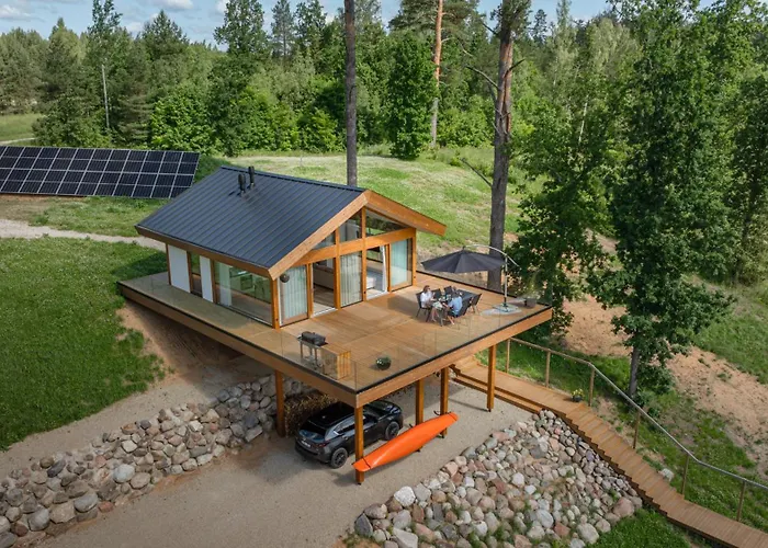 View Odyl House With Sauna And Seasonal Hot-tub Holiday home *