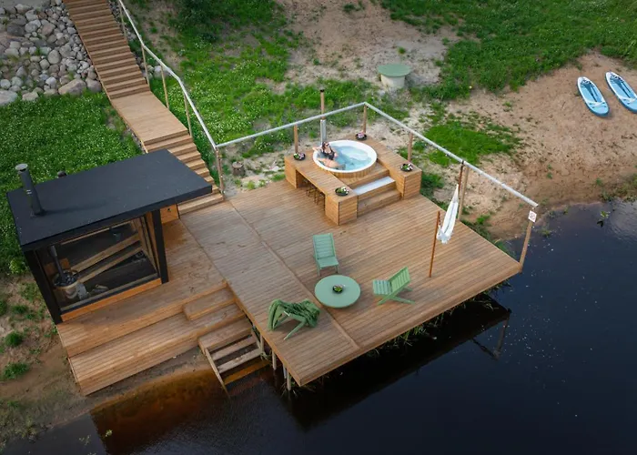 View Odyl House With Sauna And Seasonal Hot-tub *